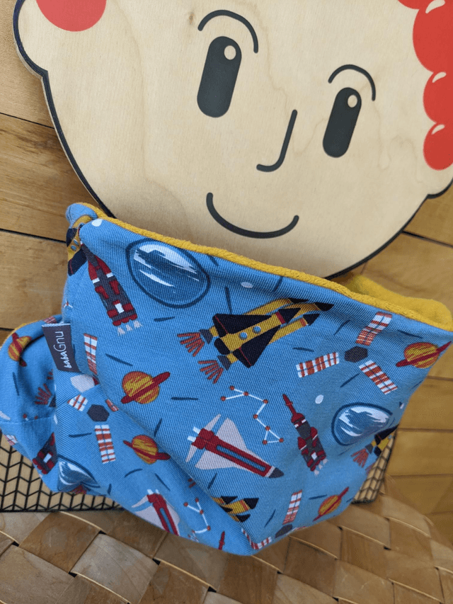Space bound  - Cotton fleece lined